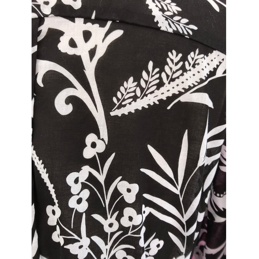 Eva Franco Matilda Black/White Floral Dress - Picture 5 of 5